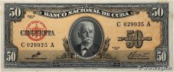 50 Pesos CUBA  1960 P.081c