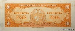50 Pesos CUBA  1960 P.081c AU+