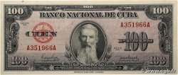 100 Pesos CUBA  1950 P.082a