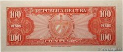 100 Pesos CUBA  1959 P.093a q.FDC