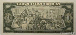 1 Peso CUBA  1966 P.100a FDC