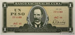 1 Peso CUBA  1981 P.102b