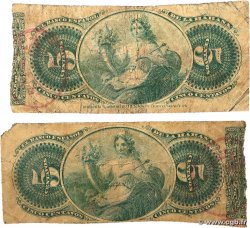 5 Centavos Lot CUBA  1872 P.029a B