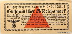 5 Reichsmark ALLEMAGNE  1939 R.520