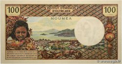 100 Francs NEW CALEDONIA  1972 P.63b UNC-