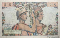 5000 Francs TERRE ET MER FRANCE  1952 F.48.06 XF