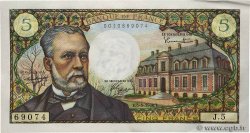 5 Francs PASTEUR FRANCE  1966 F.61.01 UNC-