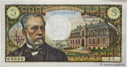 5 Francs PASTEUR FRANCE  1966 F.61.01 UNC-