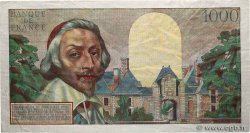 10 NF sur 1000 Francs RICHELIEU FRANCE  1957 F.53.01 VF