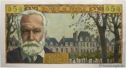 5 Nouveaux Francs VICTOR HUGO FRANCE  1959 F.56.02 XF+