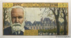 5 Nouveaux Francs VICTOR HUGO FRANCE  1964 F.56.15 XF