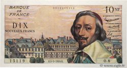 10 Nouveaux Francs RICHELIEU FRANCE  1959 F.57.01 XF