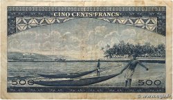 500 Francs GUINEA  1960 P.14a MB