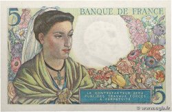 5 Francs BERGER FRANKREICH  1945 F.05.06 fST+