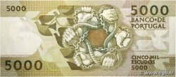 5000 Escudos PORTUGAL  1987 P.183a SPL