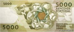 5000 Escudos PORTUGAL  1989 P.184 pr.NEUF