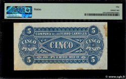 5 Pesos PORTO RICO  1880 PS.101a SUP+