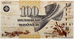 100 Kronur FAEROE ISLANDS  2002 P.25 UNC