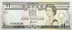 1 Dollar FIJI  1993 P.089a UNC