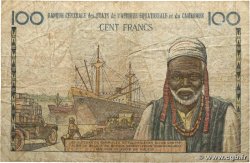 100 Francs Félix Éboué BCEAEC CONGO  1961 A.206a MBC