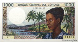 1000 Francs COMORES  1984 P.11a NEUF