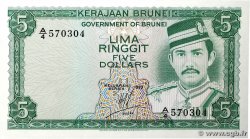 5 Ringgit - 5 Dollars BRUNEI  1983 P.07b NEUF