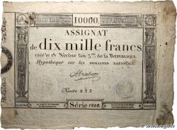 10000 Francs FRANCE  1795 Ass.52a