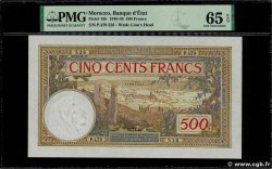 500 Francs MAROCCO  1948 P.15b FDC
