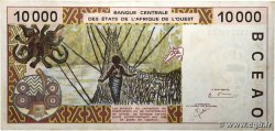 10000 Francs WEST AFRICAN STATES  2001 P.114Aj XF
