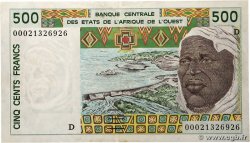 500 Francs WEST AFRICAN STATES  2000 P.410Dk XF