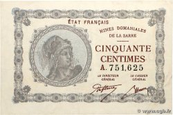 50 Centimes MINES DOMANIALES DE LA SARRE FRANCE  1920 VF.50.01 SUP+