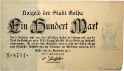 100 Mark ALLEMAGNE Gotha 1922 P.- TTB+