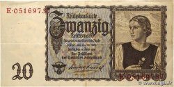 20 Reichsmark ALLEMAGNE  1939 P.185