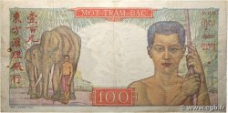 100 Piastres INDOCHINE FRANÇAISE  1947 P.082a TB+