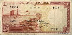1 Livre LIBAN  1952 P.055 B