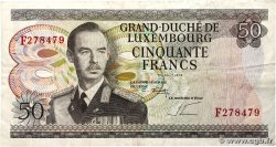 50 Francs LUXEMBOURG  1972 P.55b TB+