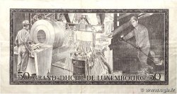 50 Francs LUXEMBOURG  1972 P.55b TB+