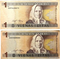 1 Litas Lot LITUANIA  1994 P.53a BC