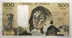 500 Francs PASCAL FRANCIA  1987 F.71.37 SC+