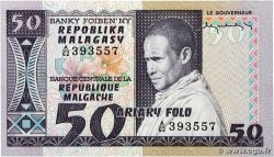 50 Francs - 10 Ariary MADAGASCAR  1974 P.062 NEUF