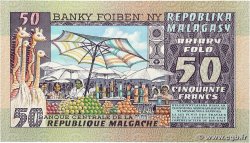 50 Francs - 10 Ariary MADAGASCAR  1974 P.062 NEUF