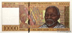 10000 Francs - 2000 Ariary MADAGASCAR  1994 P.079b TB+