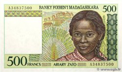500 Francs - 100 Ariary MADAGASCAR  1994 P.075a pr.NEUF