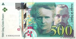 500 Francs PIERRE ET MARIE CURIE FRANCE  1996 F.76.03