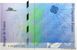 50 Francs SAINT-EXUPÉRY Fauté FRANCE  1992 F.72.01T