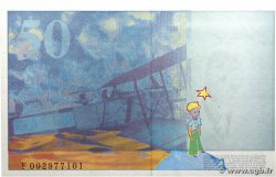 50 Francs SAINT-EXUPÉRY Fauté FRANCE  1992 F.72.01T NEUF