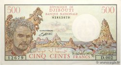 500 Francs DJIBOUTI  1988 P.36b 