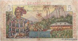5 Francs Bougainville GUADELOUPE  1946 P.31 pr.TB