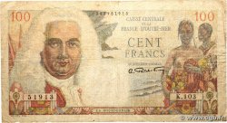 100 Francs La Bourdonnais CCFOM AFRIQUE ÉQUATORIALE FRANÇAISE  1947 A.133a B