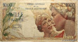 1000 Francs Union Française CCFOM AFRIQUE ÉQUATORIALE FRANÇAISE  1947 A.135a